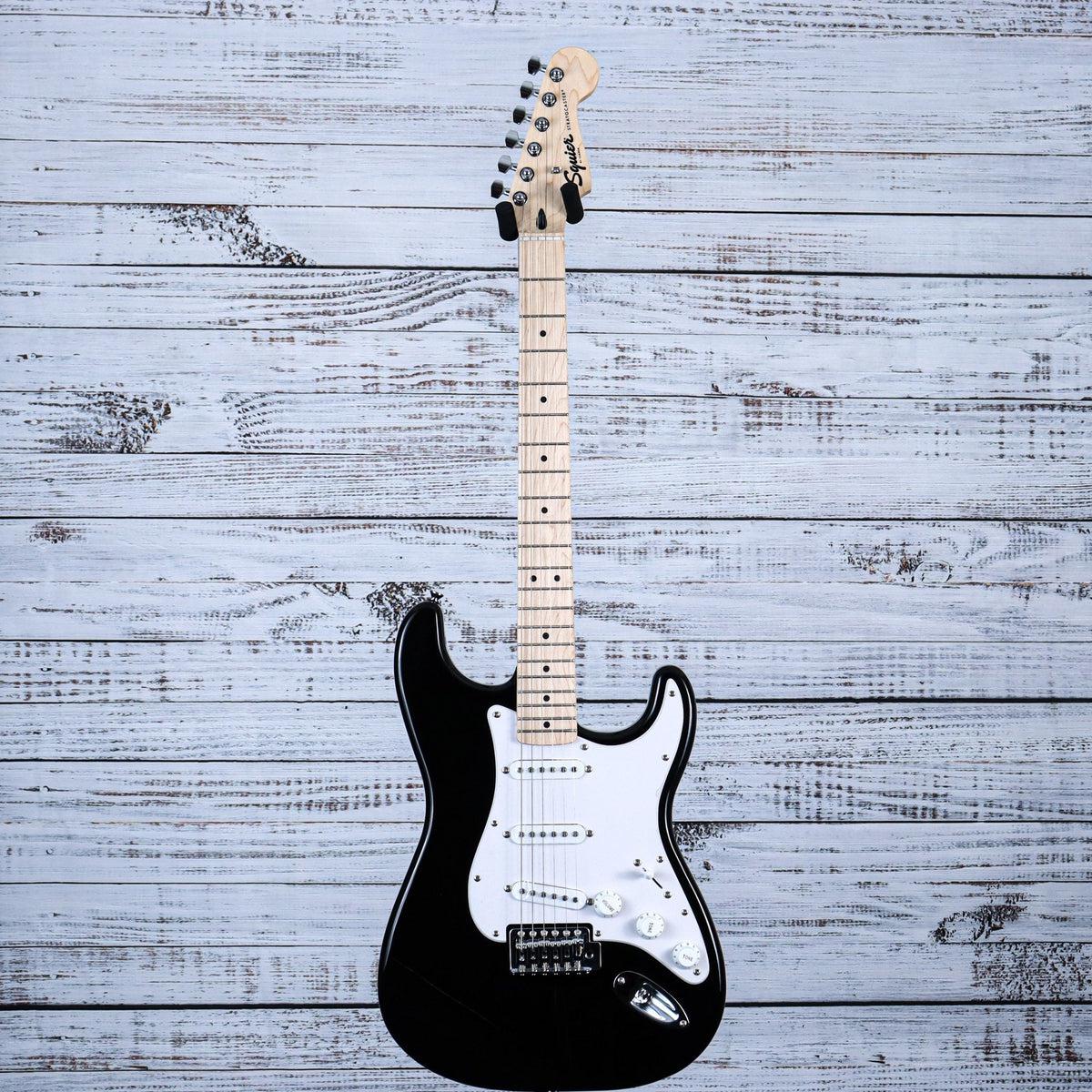 Squier Sonic Stratocaster SSS Electric Guitar w/Tremolo | Black (BEGINNER) - Image 3