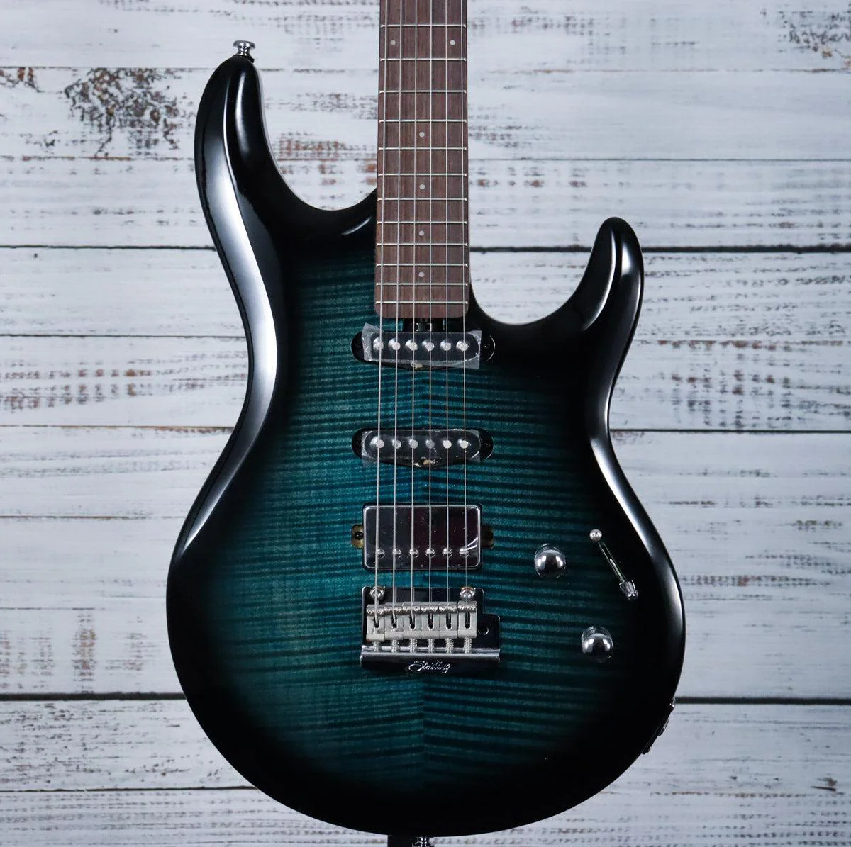 Sterling Luke HSS Electric Guitar | Yucatan Blue (IN STOCK)