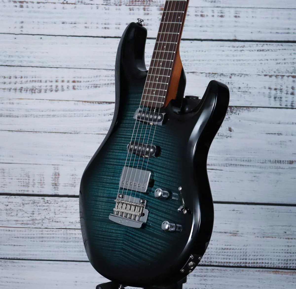 Sterling Luke HSS Electric Guitar | Yucatan Blue (IN STOCK) - Image 5