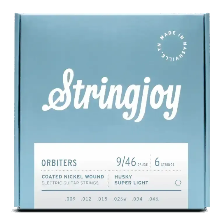Stringjoy Orbiters Electric Guitar Strings | 9-46 (Husky Super Light)