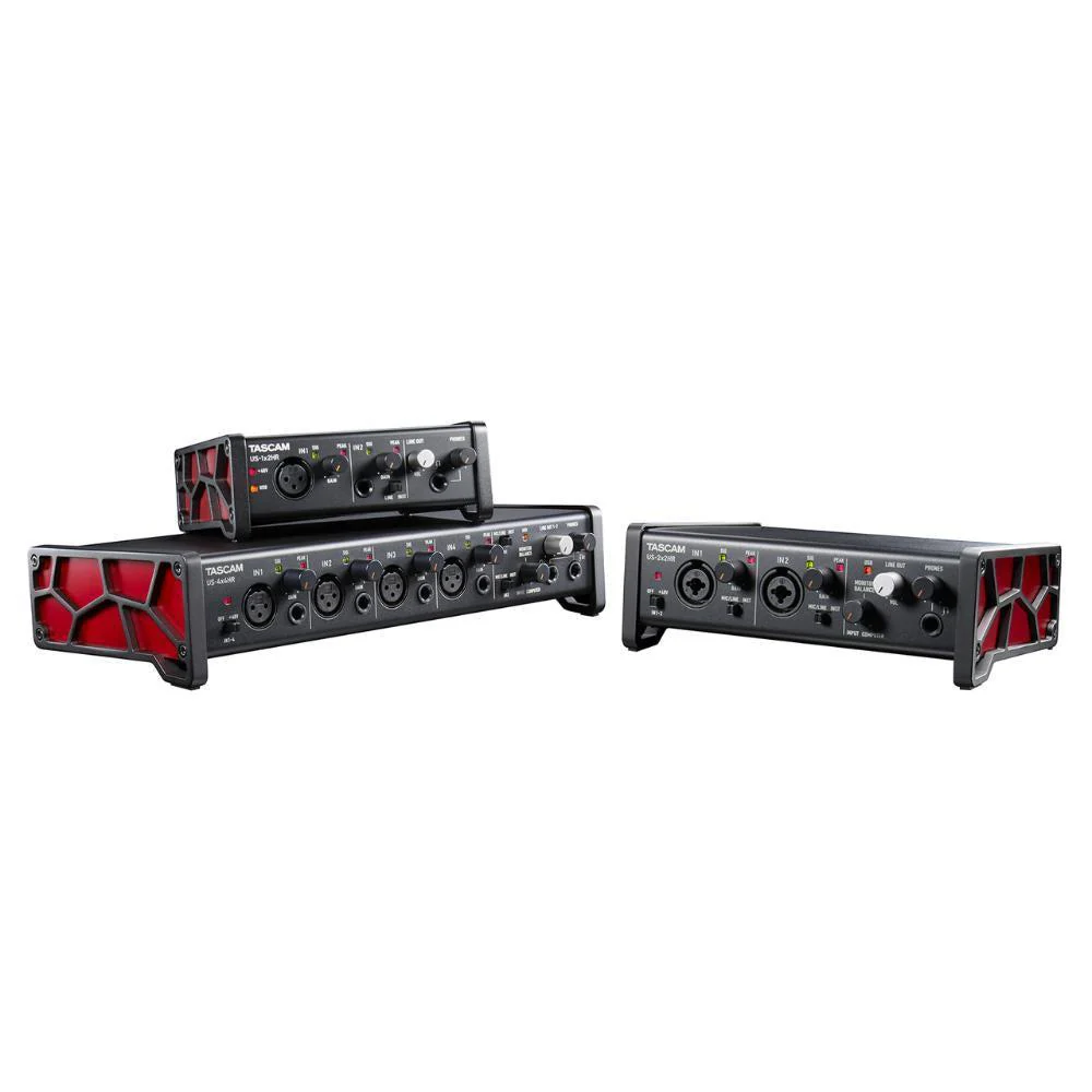Tascam US-4x4HR 4-IN/4-OUT High-Resolution USB Audio/MIDI Interface - Image 4