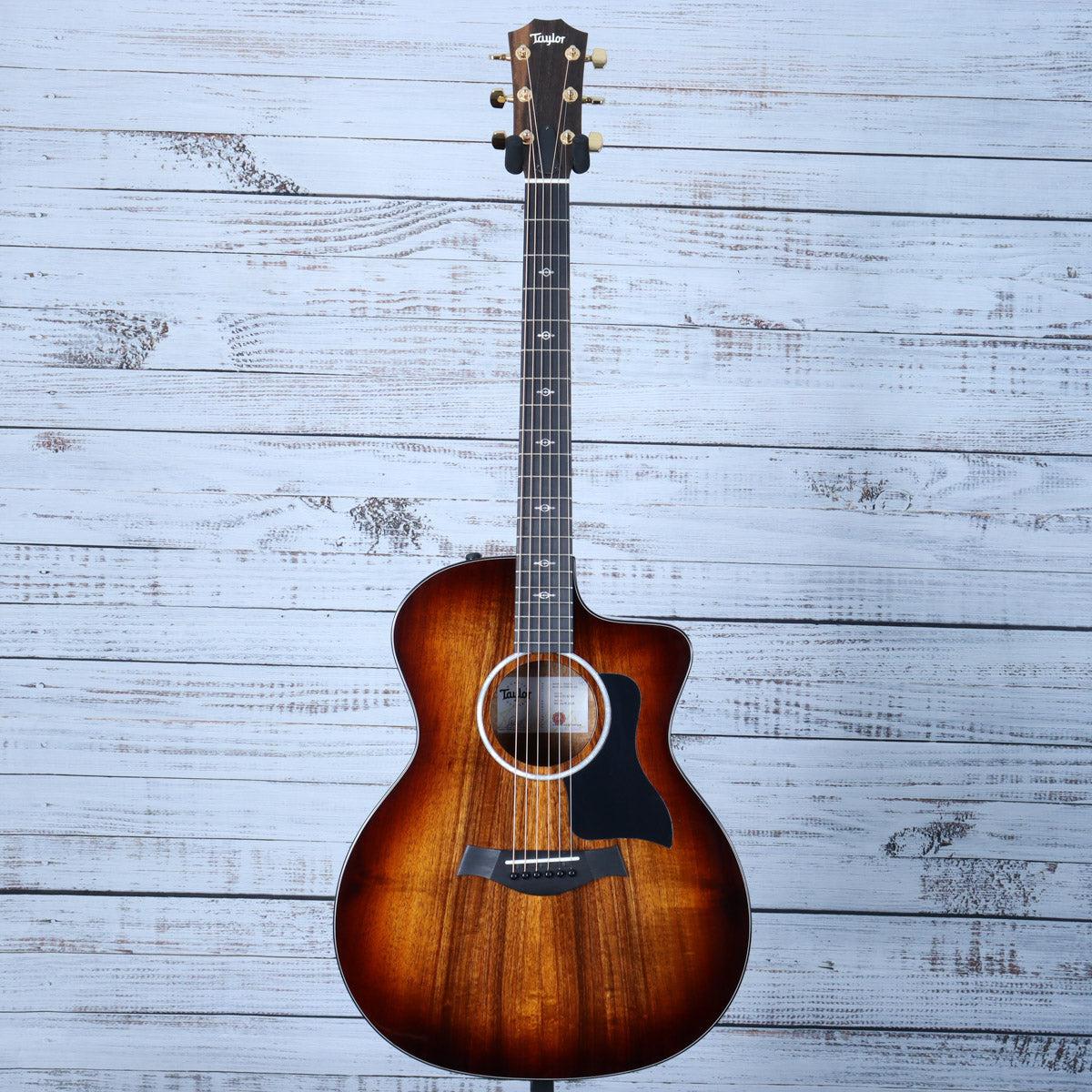 Taylor 224ce-K DLX Acoustic Electric Guitar | Shaded Edgeburst - Image 3