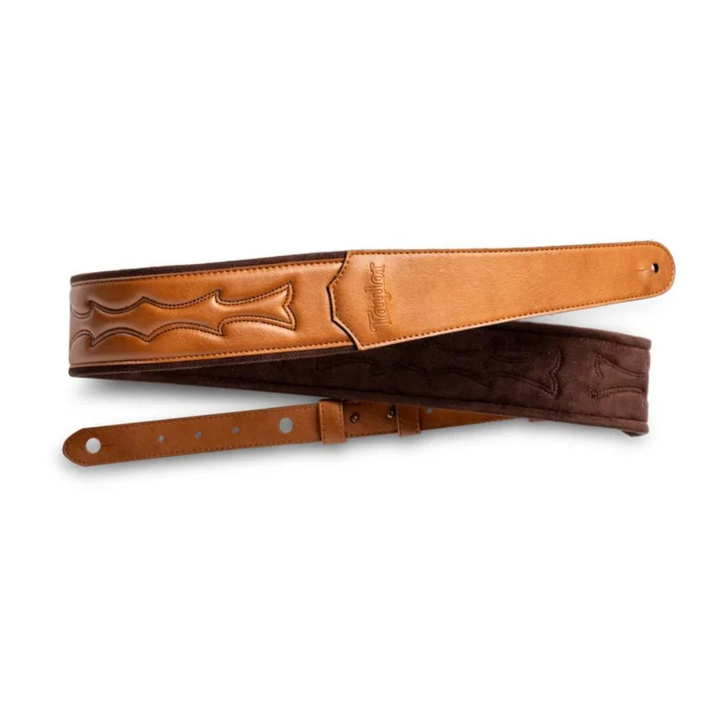 Taylor Vegan Leather Guitar Strap | 2.75" | Tan