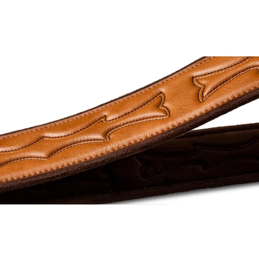 Taylor Vegan Leather Guitar Strap | 2.75" | Tan - Image 3