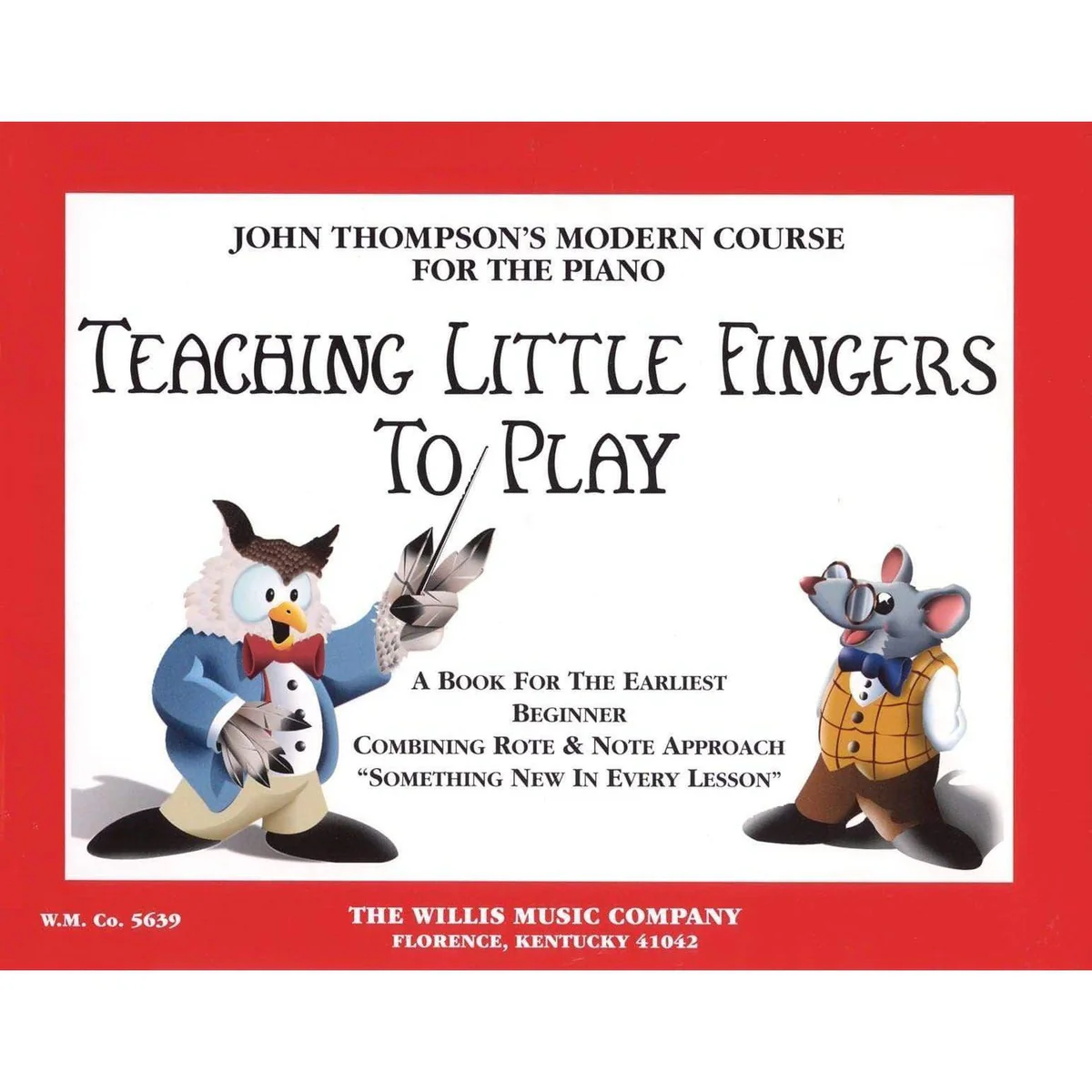 John Thompson's Teaching Little Finger To Play | Piano Course Book