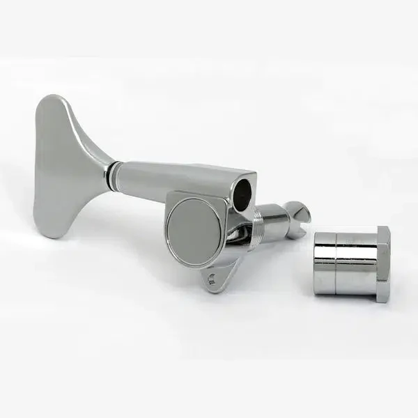 All Parts Single Left-Handed Economy Sealed Bass Guitar Tuning Machine | Chrome (IN-STOCK)