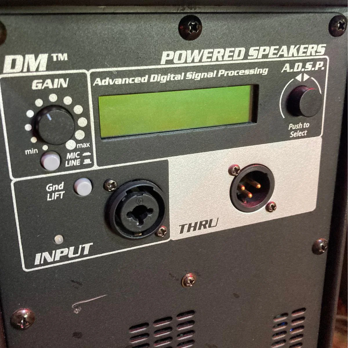 *USED* Peavey Dark Matter DM 112 Powered PA Loudspeaker - Image 3