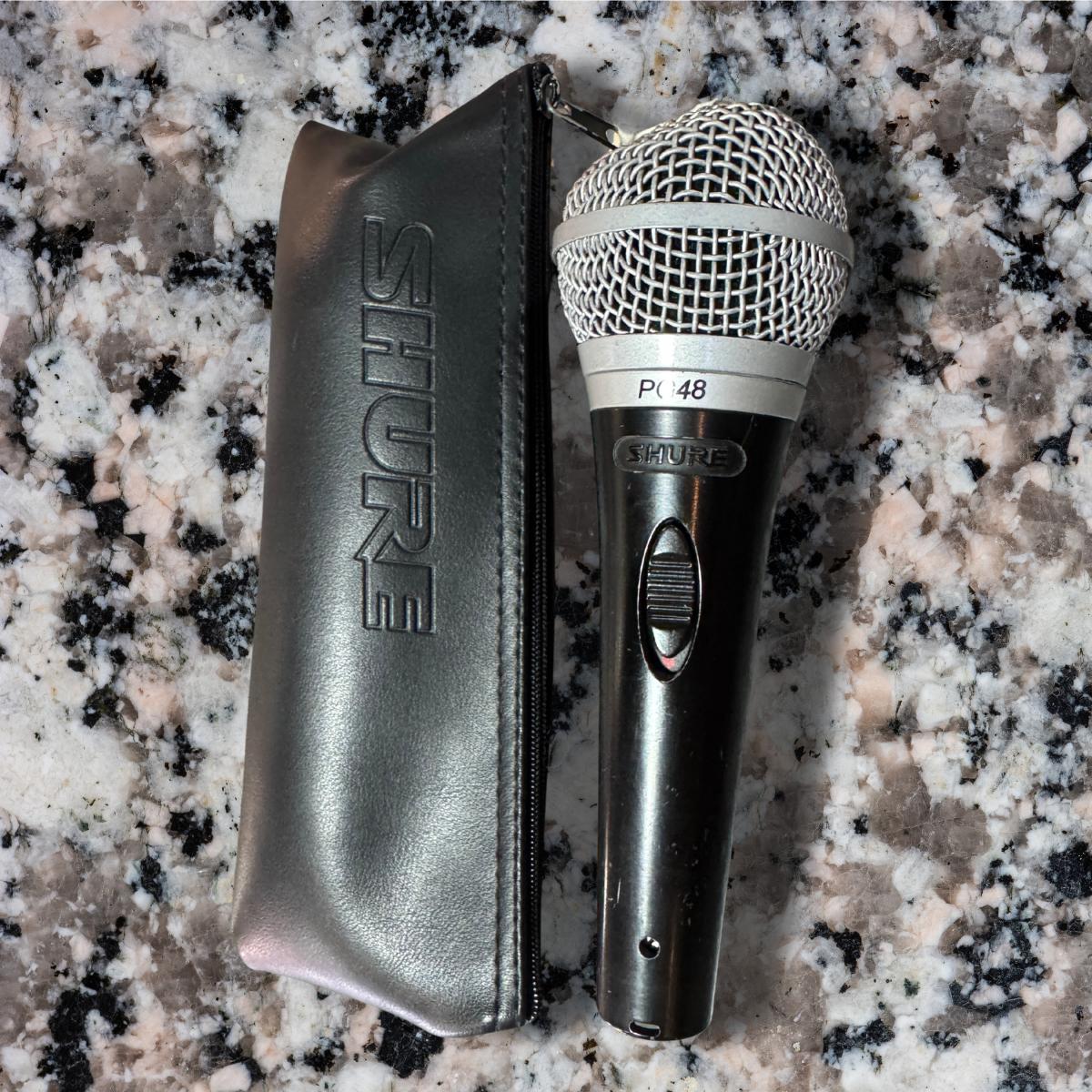 *USED w/ CASE* Shure PG48 Vocal Microphone - Image 3