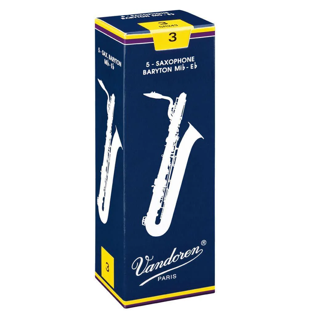 Vandoren Bari Saxophone Reeds | Box of 5 | 2.5