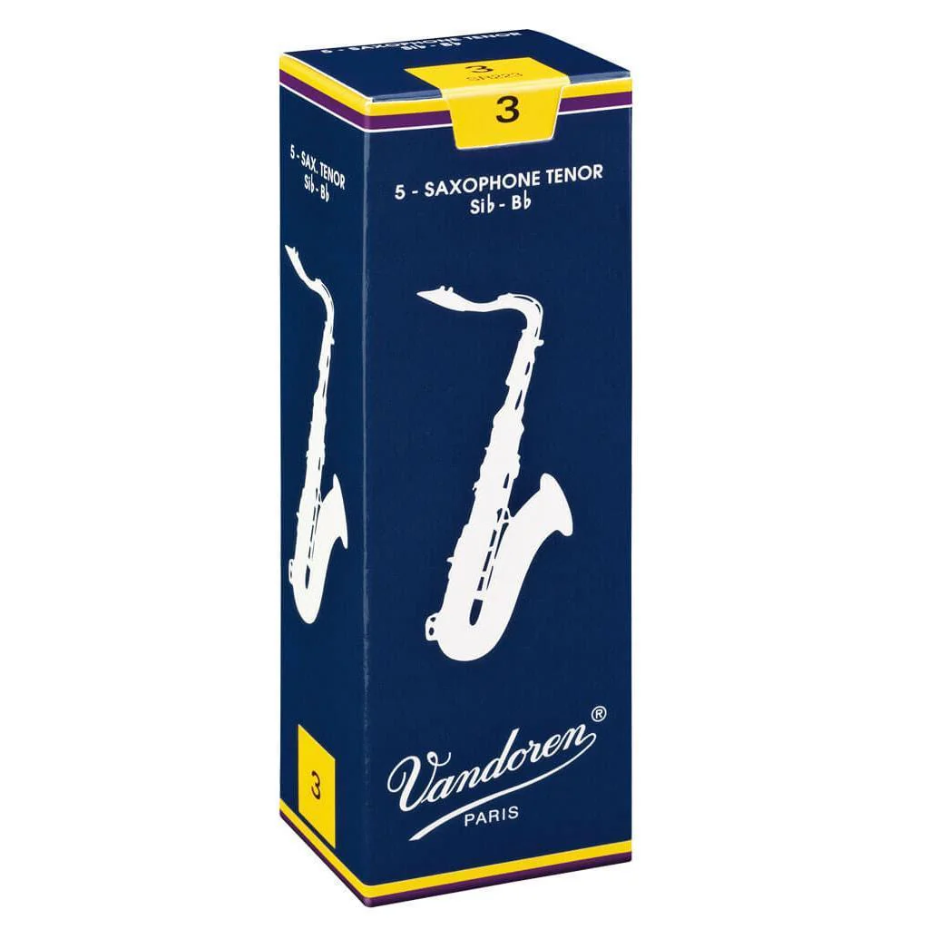 Vandoren Tenor Saxophone Reeds | Box of 5 | 3