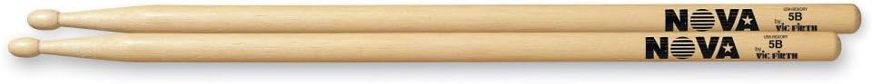 Vic Firth 5B Hickory Drumsticks | NOVA Imprint