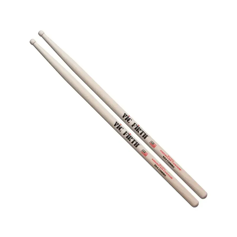 Vic Firth SD4 | American Custom Combo Drum Sticks | Wood Tip - Image 2