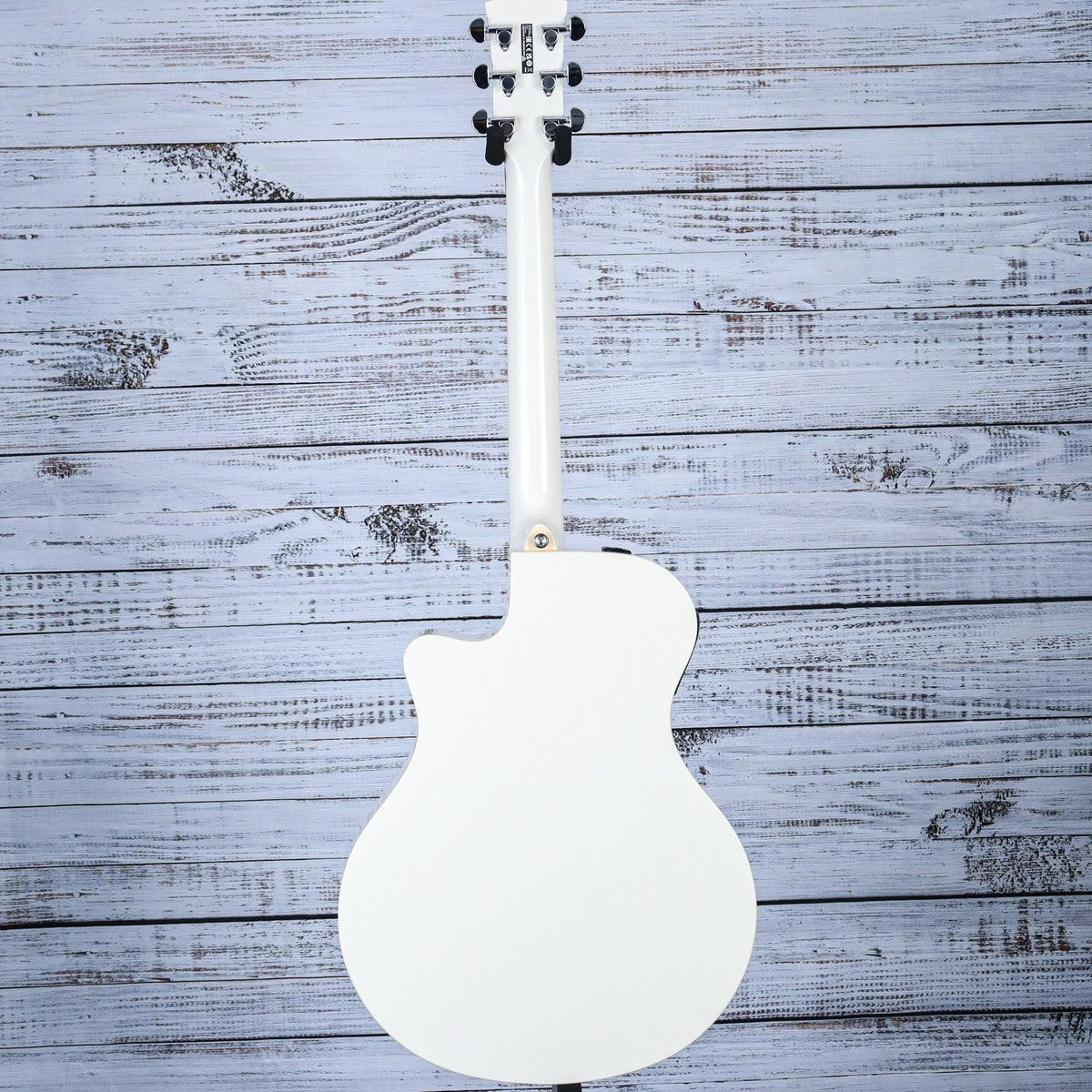 Yamaha APX600 Thinline Cutaway Acoustic Guitar | Vintage White - Image 4
