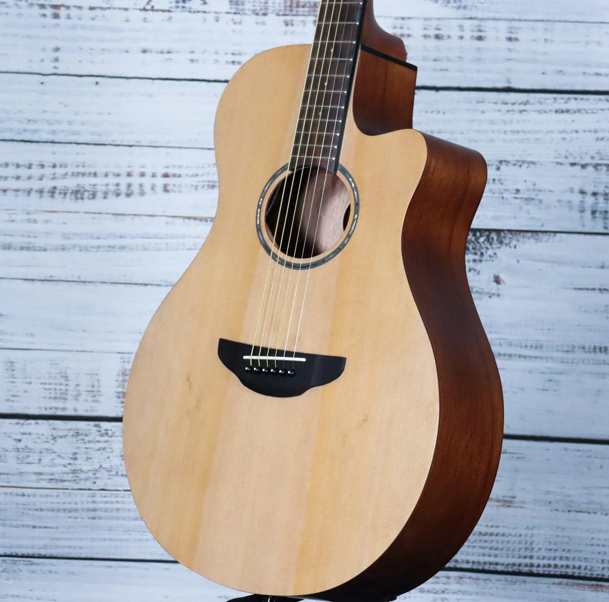 Yamaha APX600M Thinline Acoustic-Electric Guitar | Natural Satin - Image 4