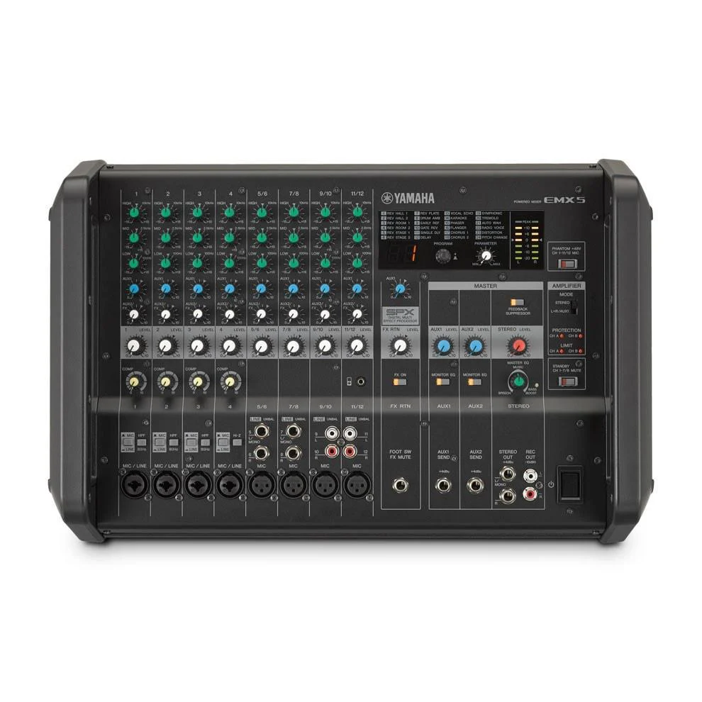 Yamaha EMX5 12-Input Powered Mixer