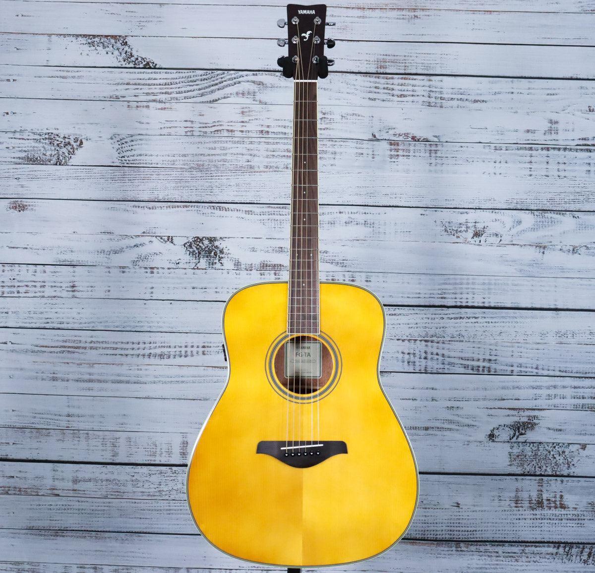 Yamaha FG-TA TransAcoustic Guitar | Vintage Tint - Image 3