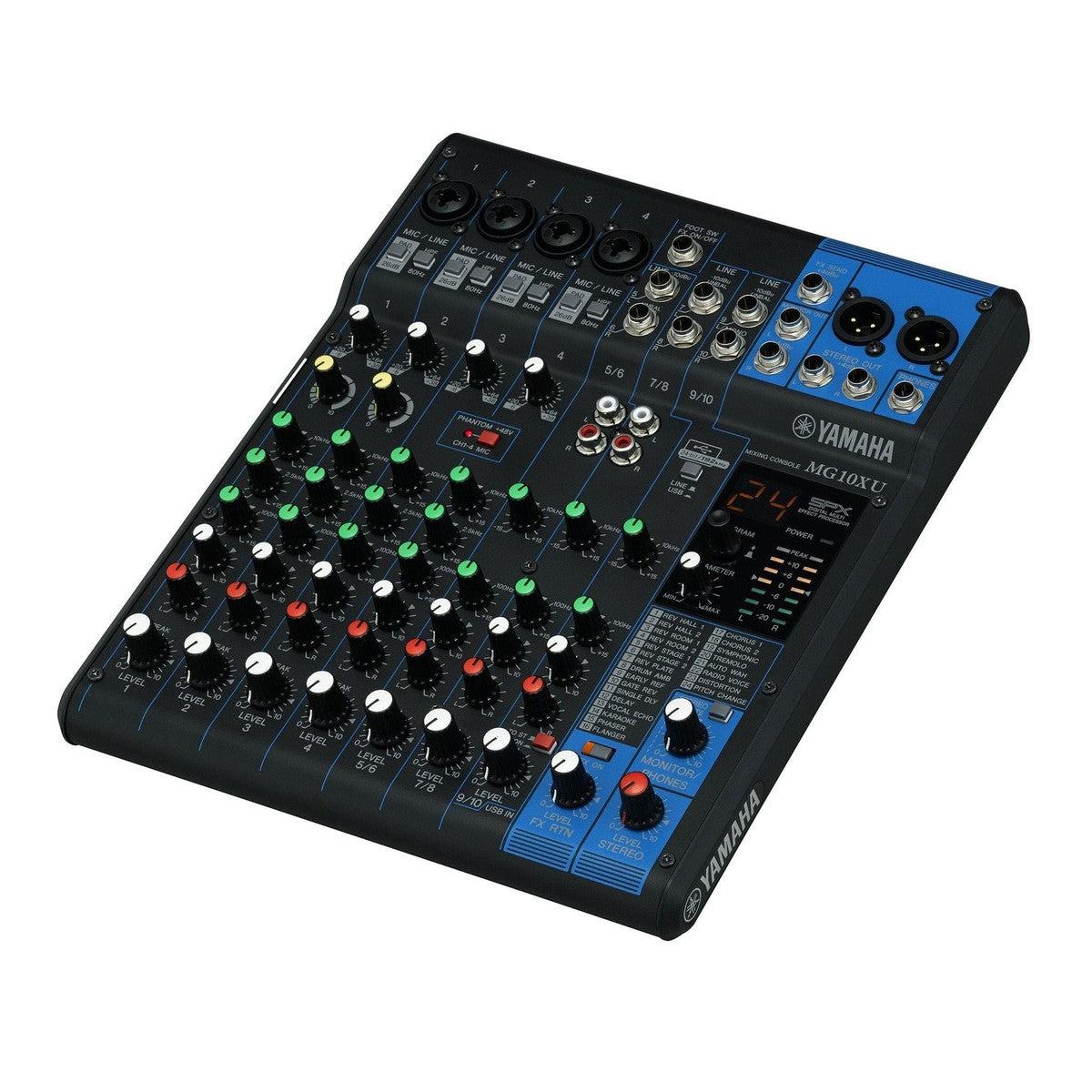 Yamaha MG10XU 10-Channel Pro Audio Mixing Console - Image 3