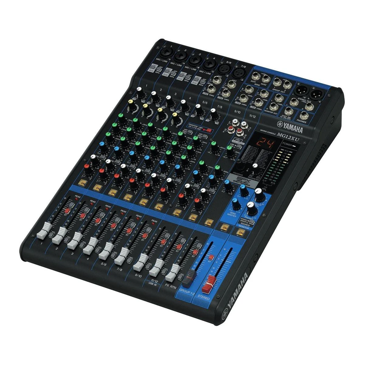 Yamaha MG12XU 12-Channel Pro Audio Mixing Console - Image 2
