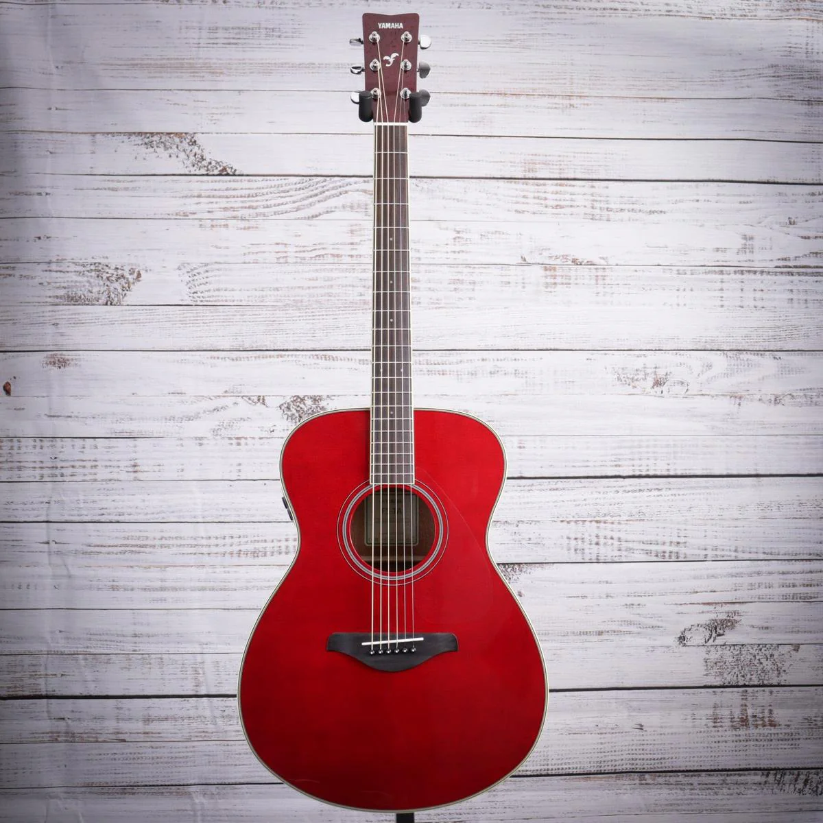 Yamaha FS-TARR TransAcoustic Guitar | Ruby Red - Image 2
